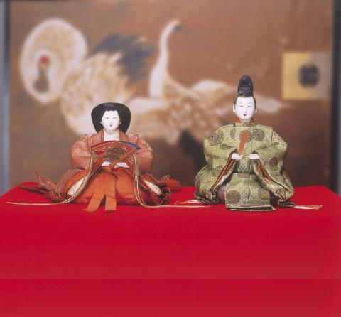 Hina dolls brought as a dowry by Kuniko Hime